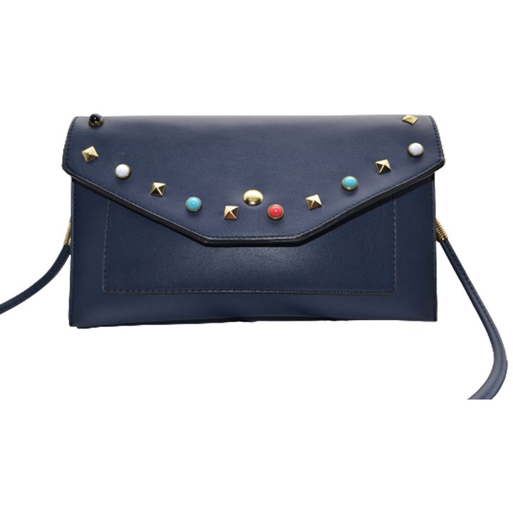 Női táska 24 x 14 cm Mini Junior GDMJ-15644, sötétkék