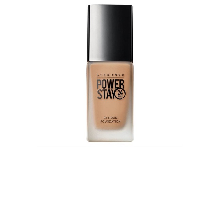 Fond de ten cu efect de lunga durata Power Stay, Avon, Natural Beige, 30 ml