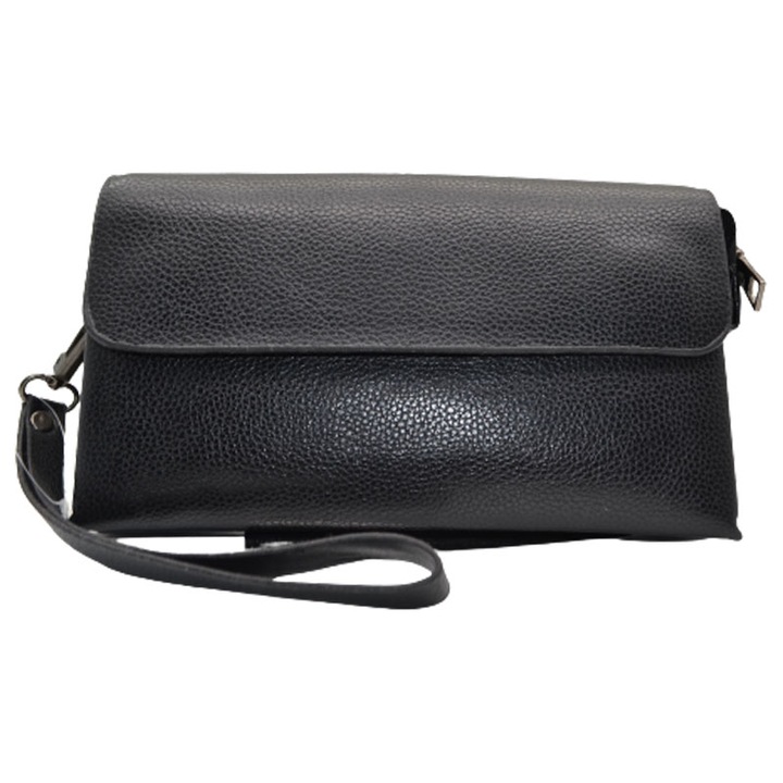 Mini Junior GDMJ-15647 Női borítéktáska, 22 x 13 cm, fekete