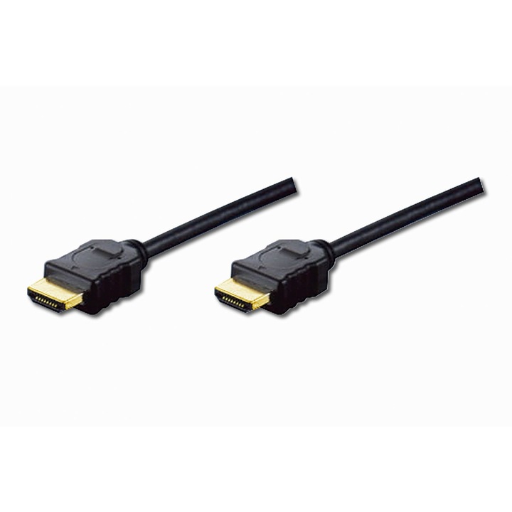 Cablu de conectare standard HDMI, Assmann, 2m, Negru