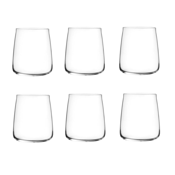 Комплект 6 чаши за вода, сок Essential E42, RCR Crystal, 42 cl