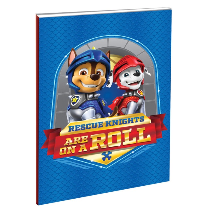 Paw Patrol B/5 книжка с редове 40 листа (рицари)