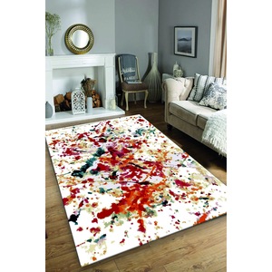 Covor Hol Asi Home Oil Paint, 80 x 150cm, Catifea, Poliester, Multicolor