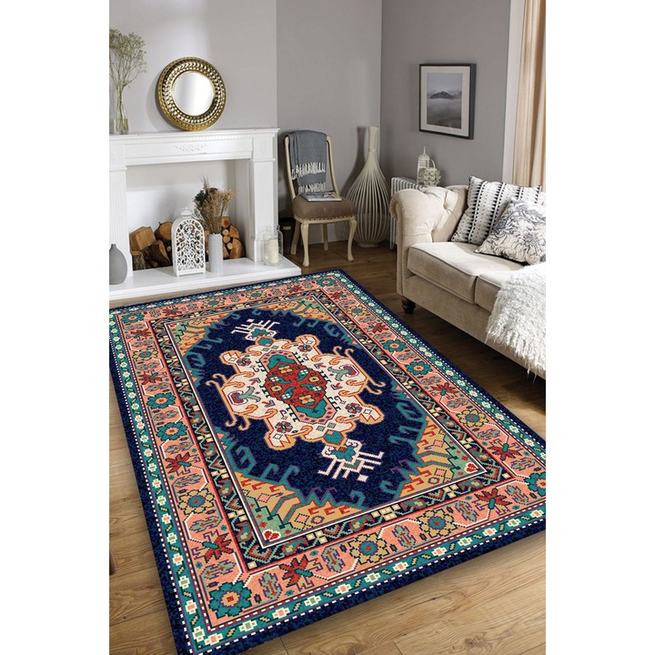 Килим Asi Home Vetus Poema, 200 x 290 см, Памук | Полиестер, многоцветен