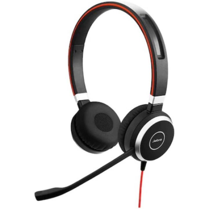 Слушалки Jabra Evolve 40 ms стерео, usb, черни