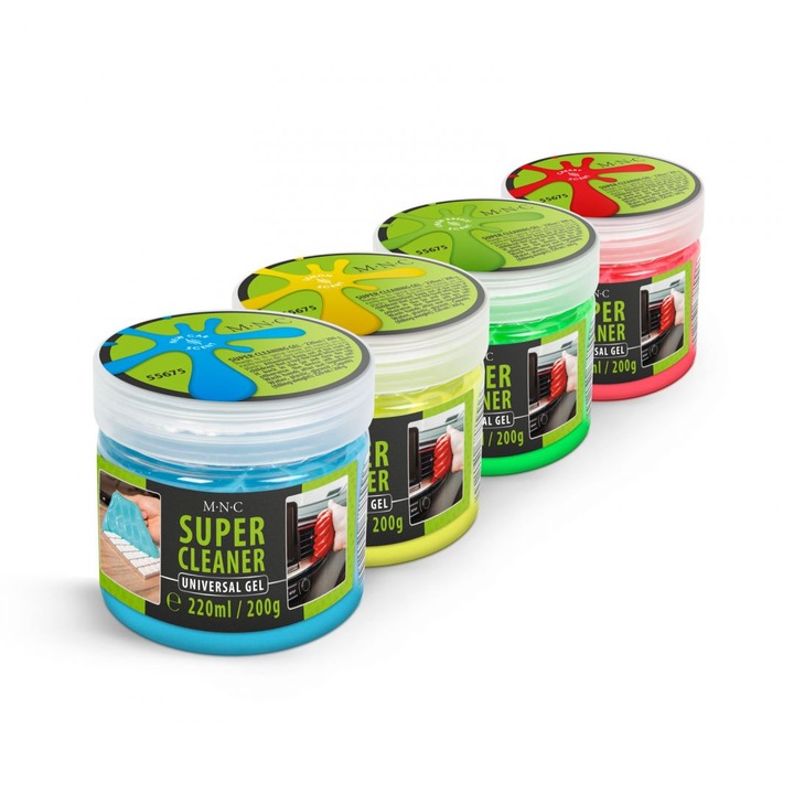 M.N.C Gel super curatare pentru bord, tastatura 200g, 187742, Material de curatare