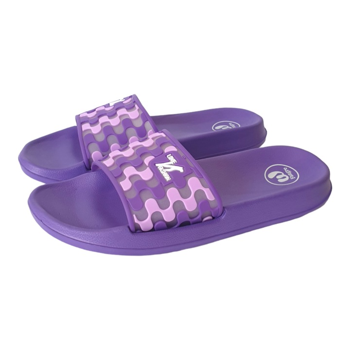 Papuci de plaja dama mov, PD25, Mov, 41