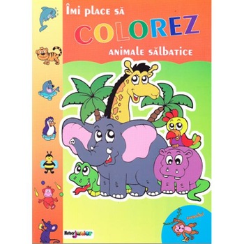 Imi place sa colorez. Animale salbatice Imi place sa colorez. Animale salbatice