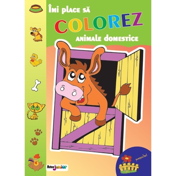 Imi place sa colorez. Animale domestice Imi place sa colorez. Animale domestice