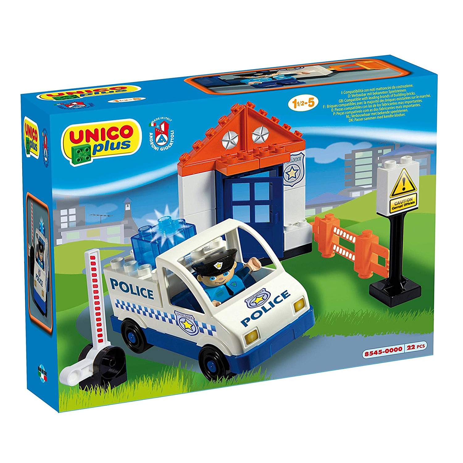 Set constructie Unico Plus Set Politie