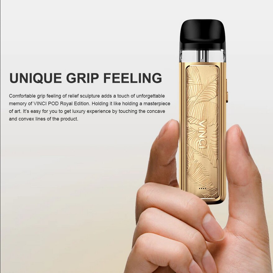 Kit Tigara Electronica Voopoo Vinci Pod Royal Edition, 800 mAh, 2 ml, Gold  Leaf - eMAG.ro
