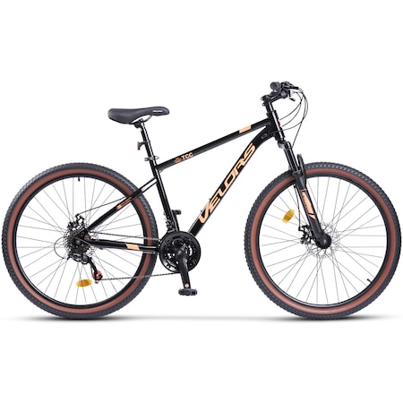 Bicicleta MTB Velors V27301A 27.5 inch, Negru Portocaliu