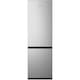 Combina frigorifica Heinner HC-HS269SE++, 269 l, Clasa E, Control mecanic cu termostat ajustabil, Lumina led, 3 rafturi sticla frigider, H 180 cm, Argintiu.