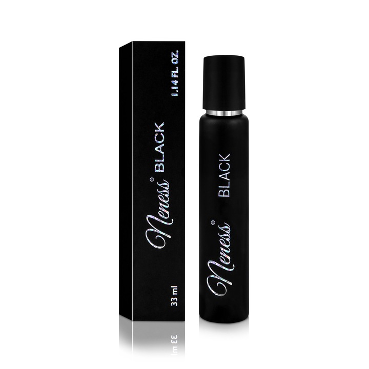 Apa de parfum dama BLACK, Neness, 33 ml