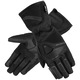 Manusi dama motocicleta, Ozone, Impermeabil, Negru, 2XS