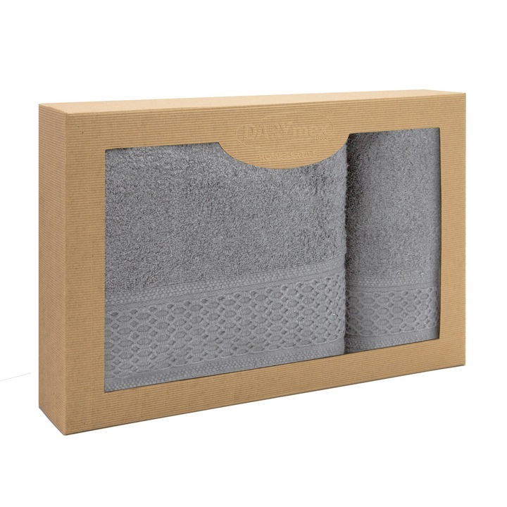 Darymex, Törölközőkészlet, 2 db. Solano, világos kőris