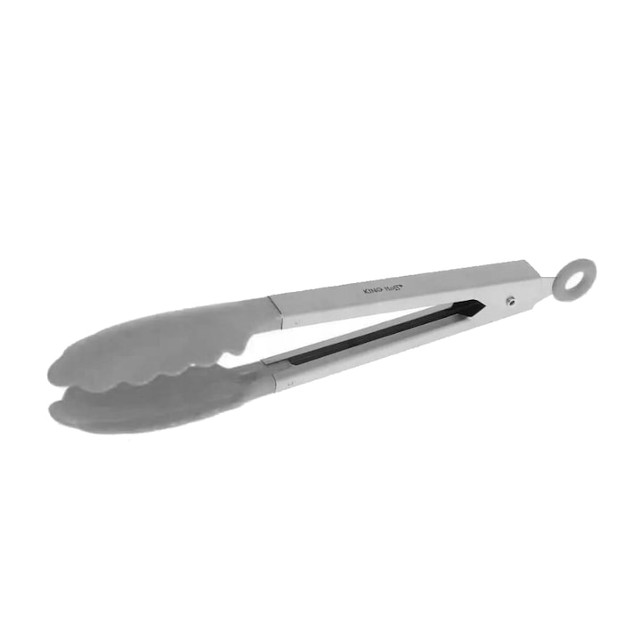 Konyhai fogó, acél-nylon 9" 26,5 cm szürke, Kinghoff