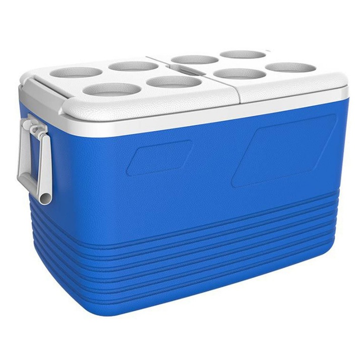 Хладилна кутия Kale Termos 77745, 60 литра, Охлаждане, Пасивна, Син