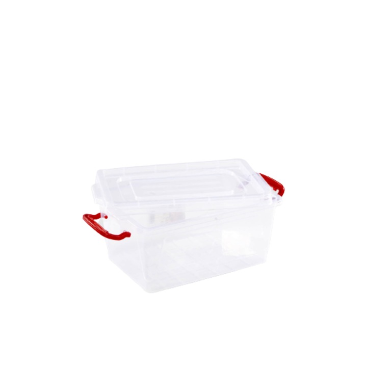 Кутия за съхранение Sterk, Правоъгълна, Пластмаса, 1 л., 18cm X 12cm X 9cm