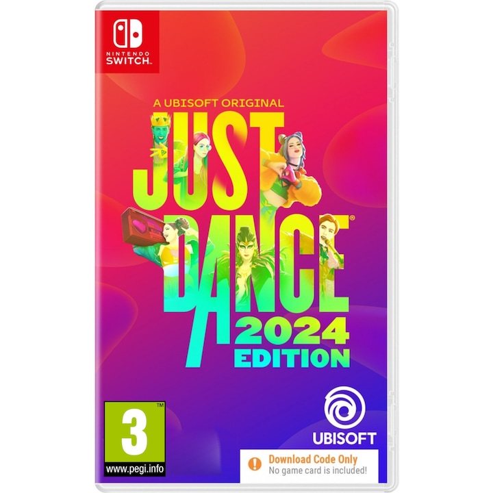 Игра Just Dance 2024 за Nintendo Switch (CODE IN A BOX)