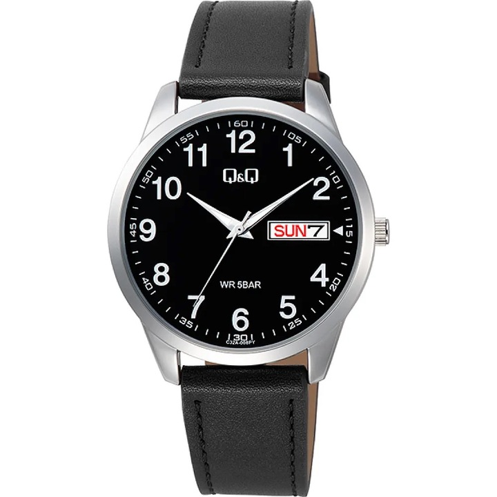 Q&Q C32A-008PY analóg férfi karóra