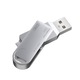 USB Flash памет XO DK03, 256GB, USB 3.0 + +Type-c, Rotating, сребърен