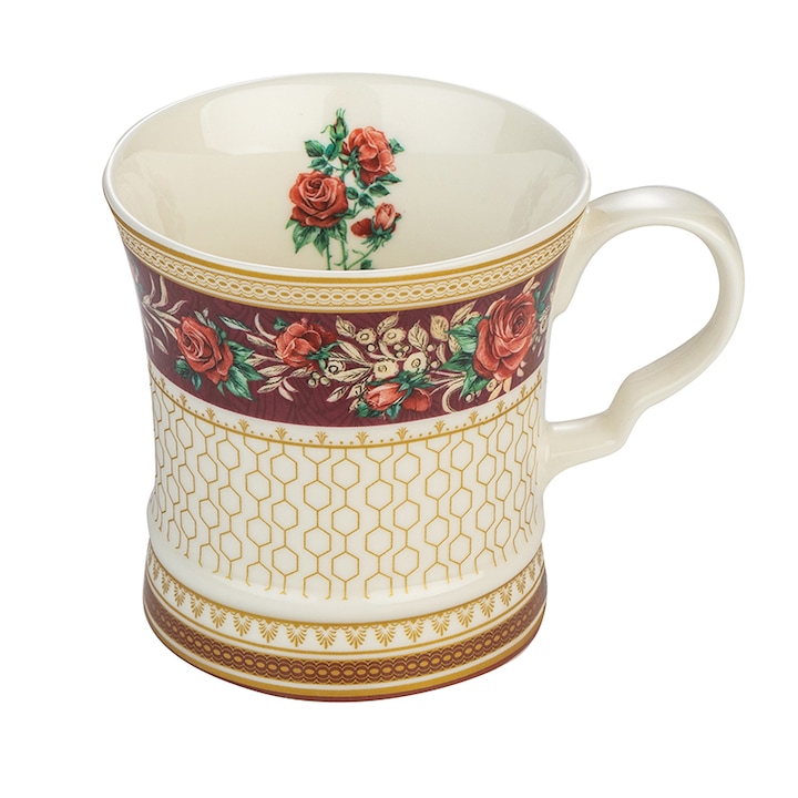 Комплект чаша и кутия Димс-92, 957871, Колекция Роза 15, 9 см