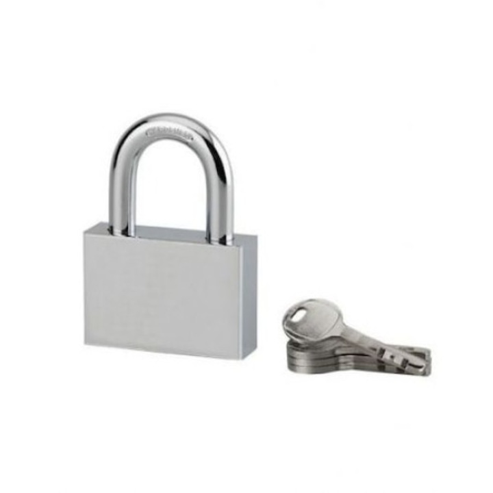 Lacat de santier, 60 mm, cu disc, 4 chei