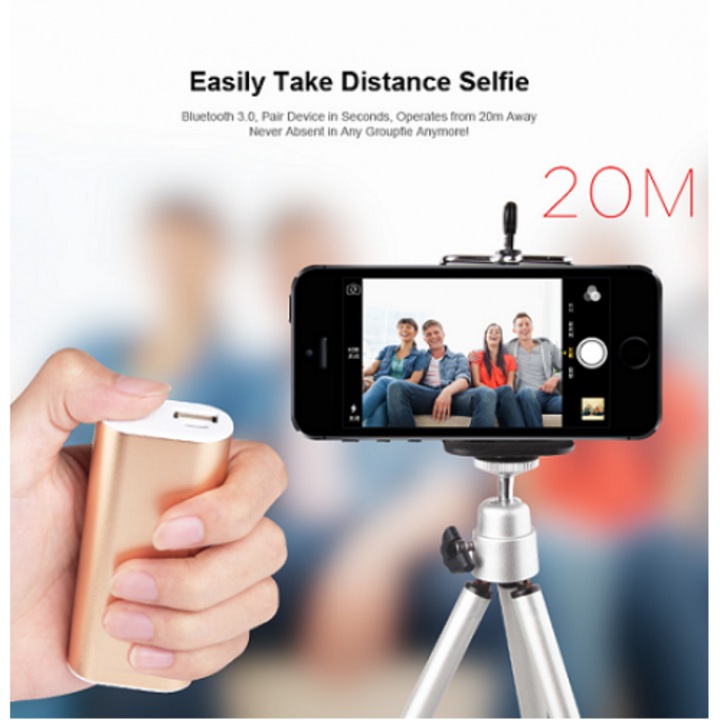 Szelfi bot, bluetooth, power bank, 5200 mAh