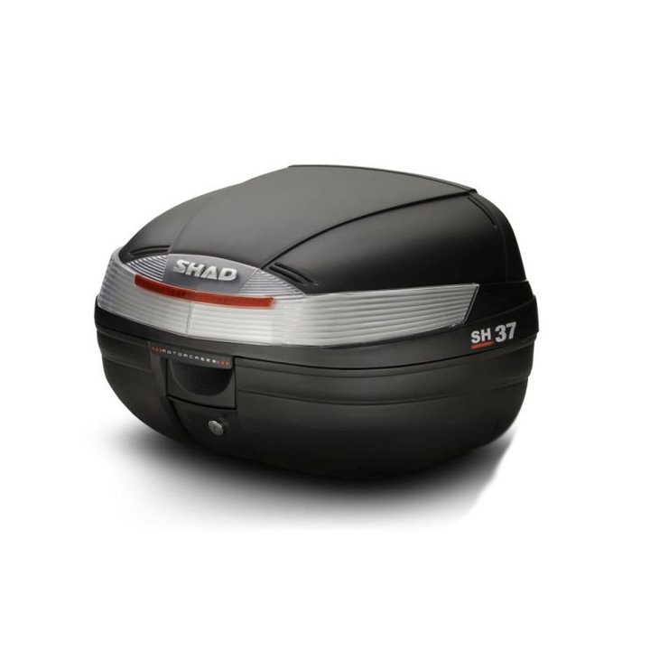Горна кутия, Shad SH37, капацитет 37 l, цвят черен, включена монтажна плоча