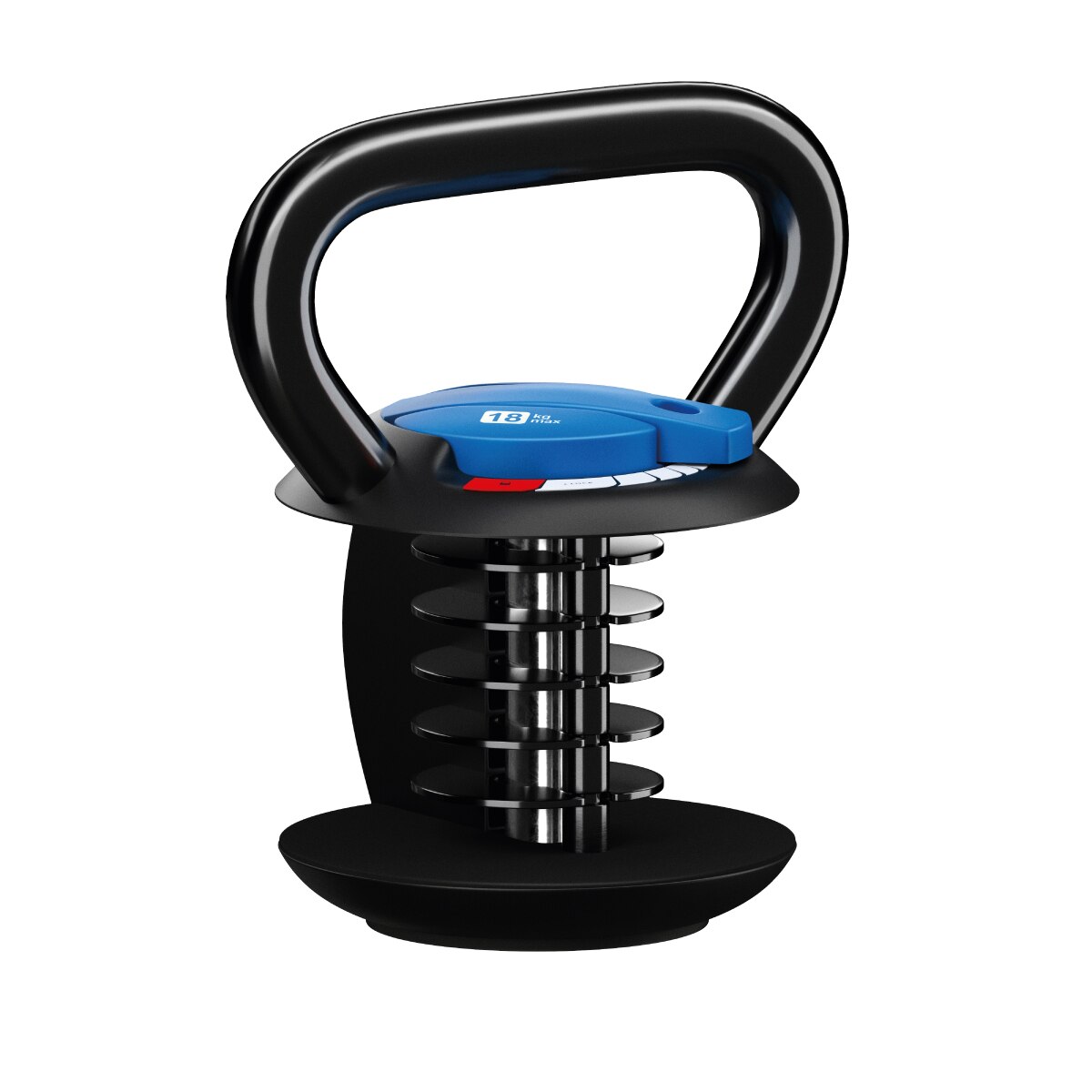 Set de kettlebell reglabil automat Athler Panda 3.0, 6 placi de ...