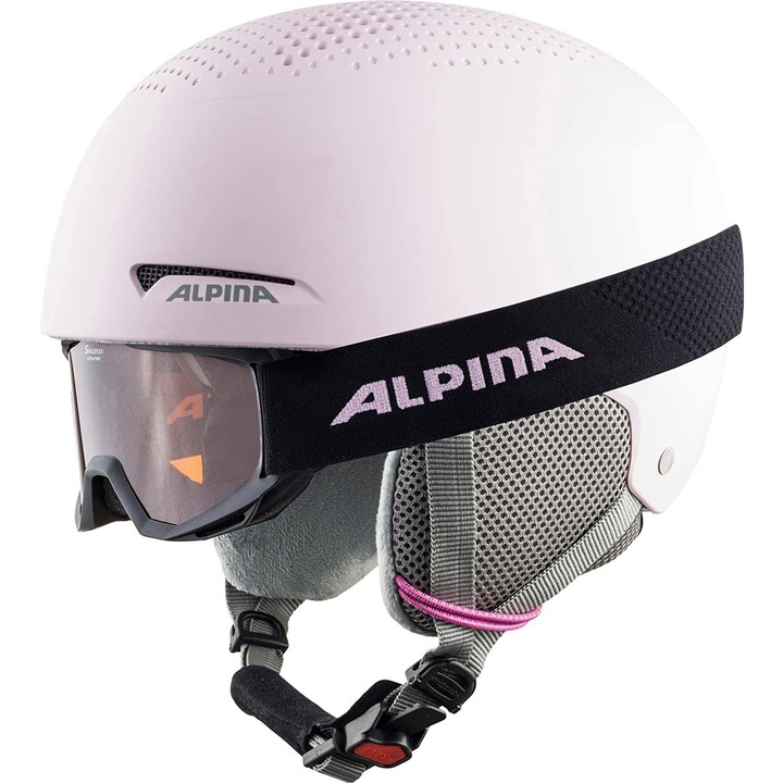 Комплект ски каска Alpina Zupo + Pinky