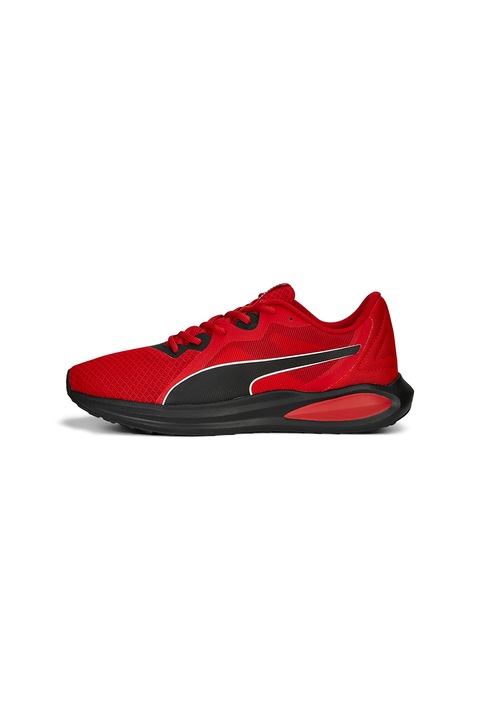 Puma, Twitch Runner Fresh futócipő hálós anyagú részletekkel, Piros/Fekete