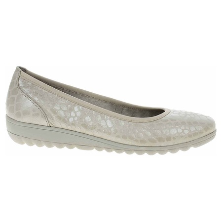 Caprice Balerina Taupe Metallic 9-22161-28 bézs sokszínű aranysárga