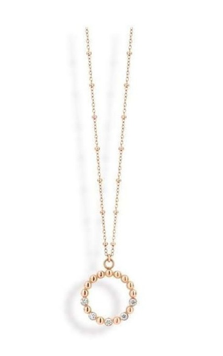 Colier Victoria din aur roz 44cm