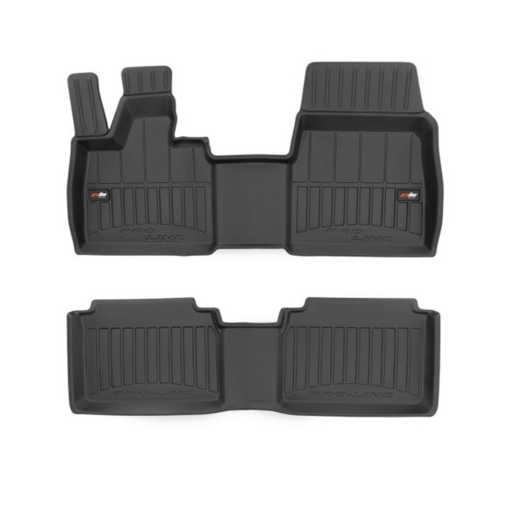 Set 2 covorase podea cauciuc Frogum, pentru Bmw I3 (I01) 08.13-, negru