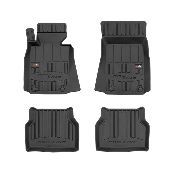 Set 4 covorase podea cauciuc Frogum basic, fata/spate, pentru bmw