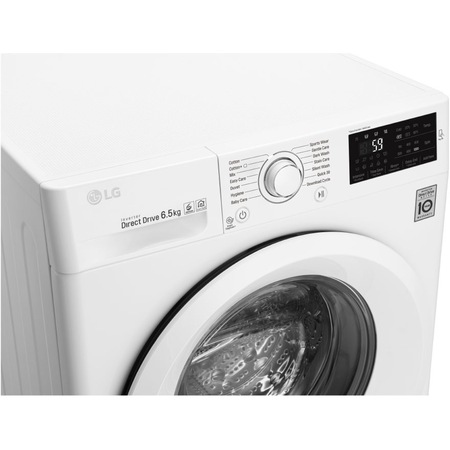 Masina de spalat rufe LG Titan C5 F0J5WN3W, 6.5 kg, 1000 RPM, Clasa A+++, Alb