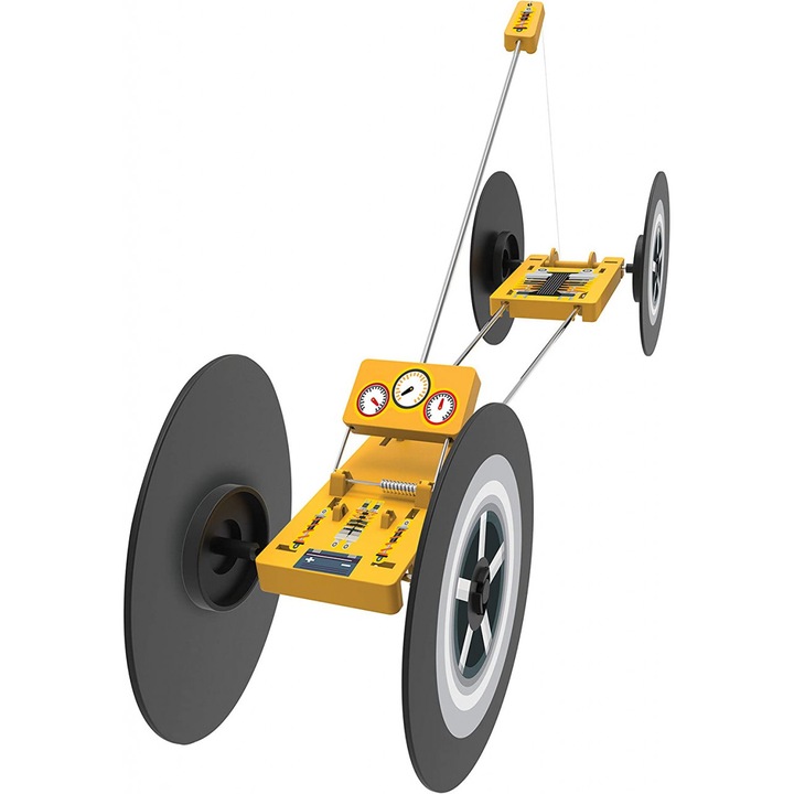 Oktatókészlet, Mousetrap versenyautó, KidzLabs, + 8 év