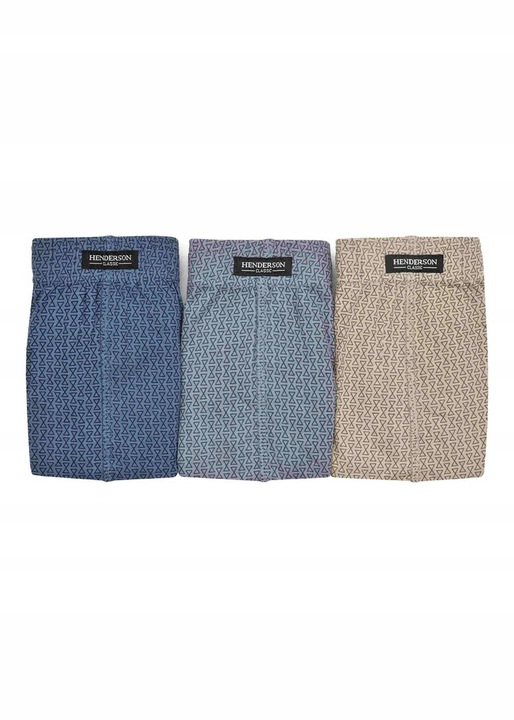 Henderson Classic K461, férfi alsónemű szett, 3db, többszínű, M