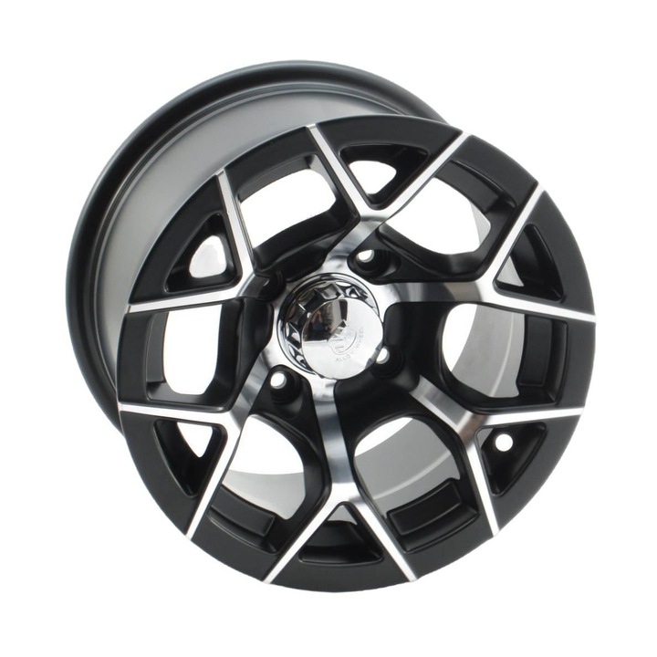 Janta, X-ATV, Aluminiu, 12x7 offset 3+4 4/110, Pentru Yamaha Grizzly 700, Argintiu