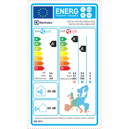 Aparat de aer conditionat Electrolux EACS/I-09HEL/N8 EEC, 9000BTU, Clasa A++, Wi-Fi, I-Feel, 4 directii de flux de aer, 5 viteze ale ventilatorului, Functie de Ionizare, Filtru de Carbon activ, Filtru cu Vitamina C, Filtru Nano-Silver