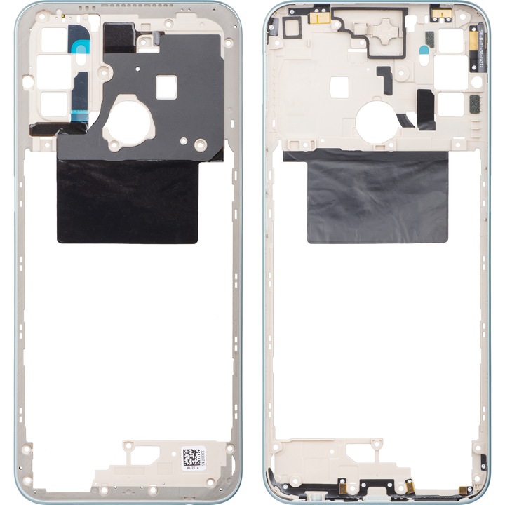 A középső tok kompatibilis az Oppo A52-vel, fehér