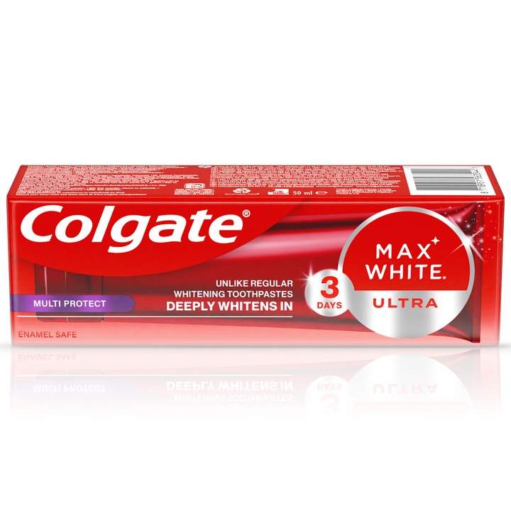 Паста за зъби Colgate Max White Ultra Multiprotect, 50 мл