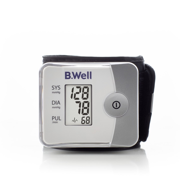 Automatikus vérnyomásmérő vérnyomás és pulzusszám mérésére, B.Well Swiss, PRO-39