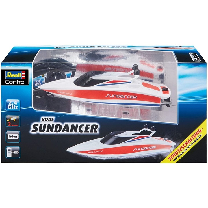 Моторна лодка с дистанционно управление, Revell, Sundancer, 31.5 см