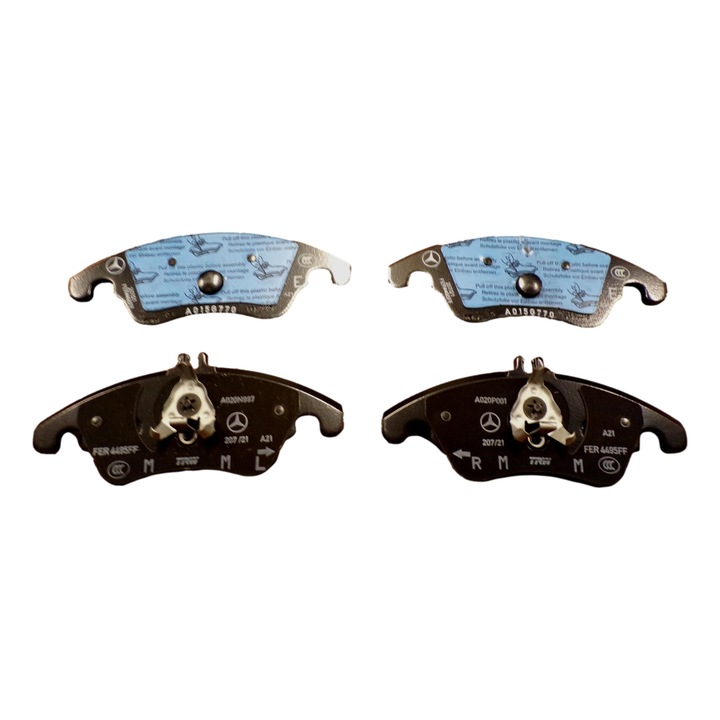 Fékbetétek, MERCEDES-BENZ, SLK R172/C-CLASS W204/E-CLASS W212 típusokhoz