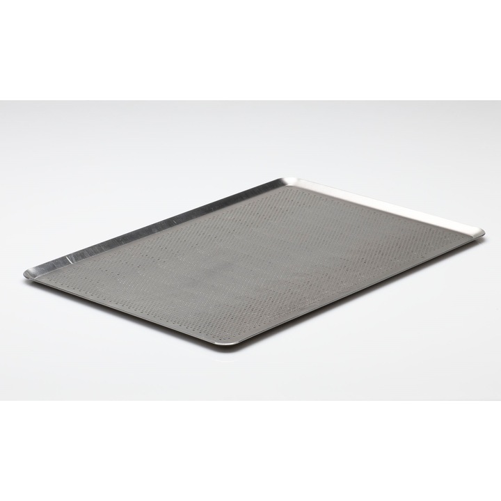 Tava Patiserie Perforata Soing, Dreptunghiulara, Aluminiu 2 mm, 45,5 x 34 cm, All around 45°