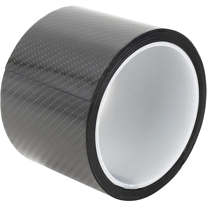Banda Adeziva Carbon pentru Tuning Auto si Protectie, Interior sau Exterior, Premium cu Efect 5D, 7 x 300cm, CBD CORAL BEST DEALS 100 g
