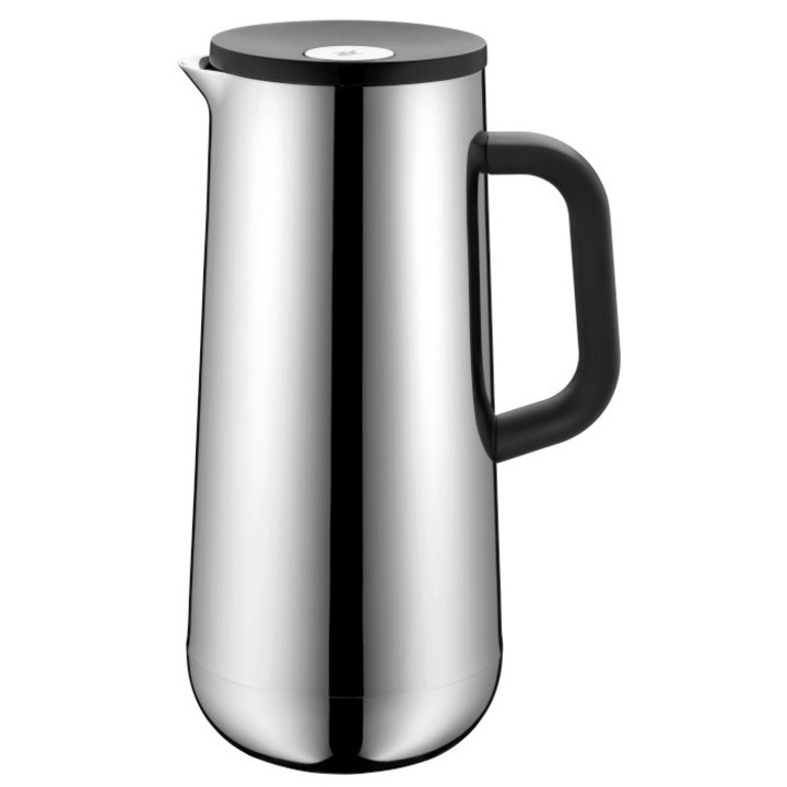 Termos pentru cafea si ceai, otel inoxidabil, 1 l, argintiu